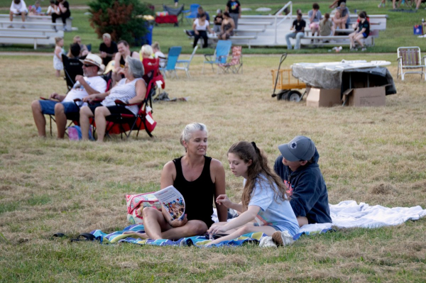Front row seats for a summer evening under the stars.